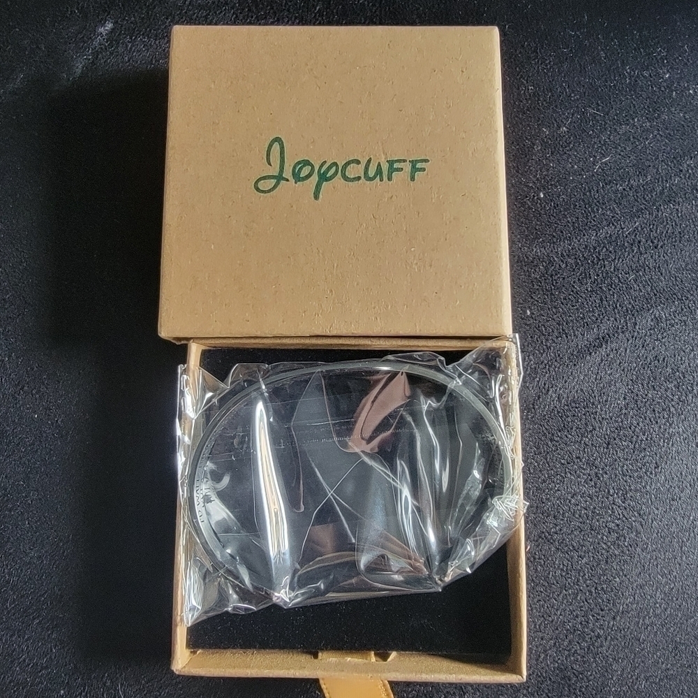 Nib Joycuff Sister Funny Silver Cuff Bracelet - Picture 2 of 6